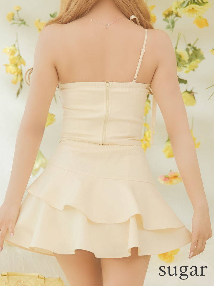 XSサイズあり【ROBE de FLEURS/ローブドフルール】アシンメトリー