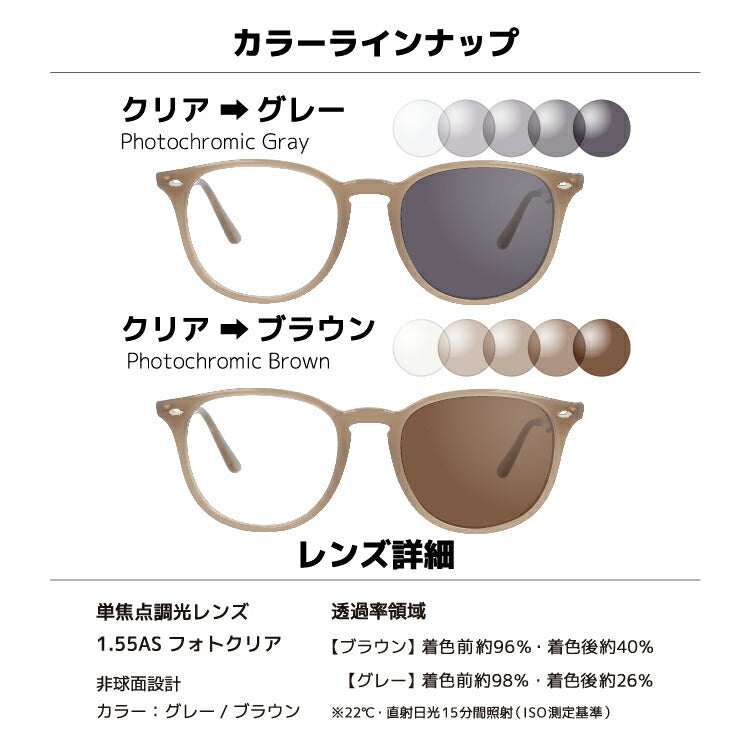 選べる2色 調光レンズ】レイバン サングラス Ray-Ban RB4259F 616613