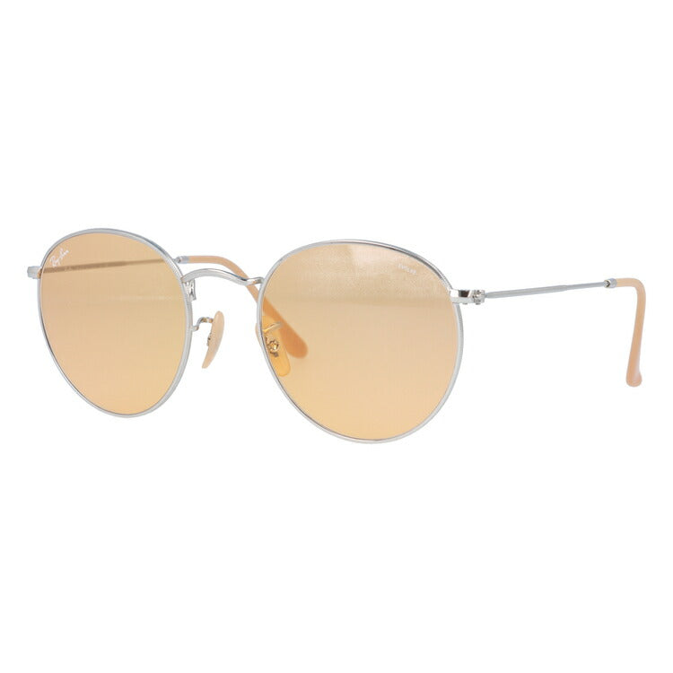 レイバン 調光サングラス ラウンドメタル RB3447 9065V9 50・53