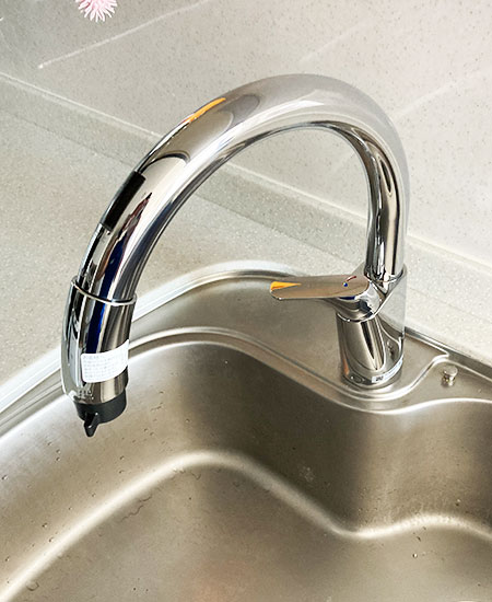 工事費込み】LIXIL(INAX) タッチレス水栓 ナビッシュ シンプルタイプ