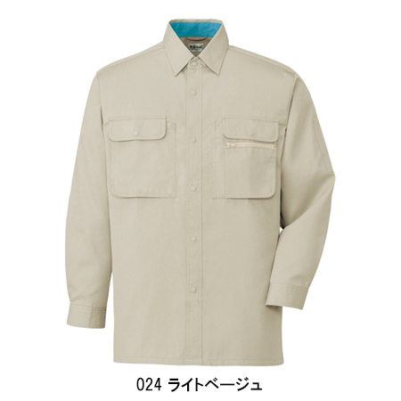 自重堂Jichodoの作業服オールシーズン用 長袖シャツ44104| サンワーク本店