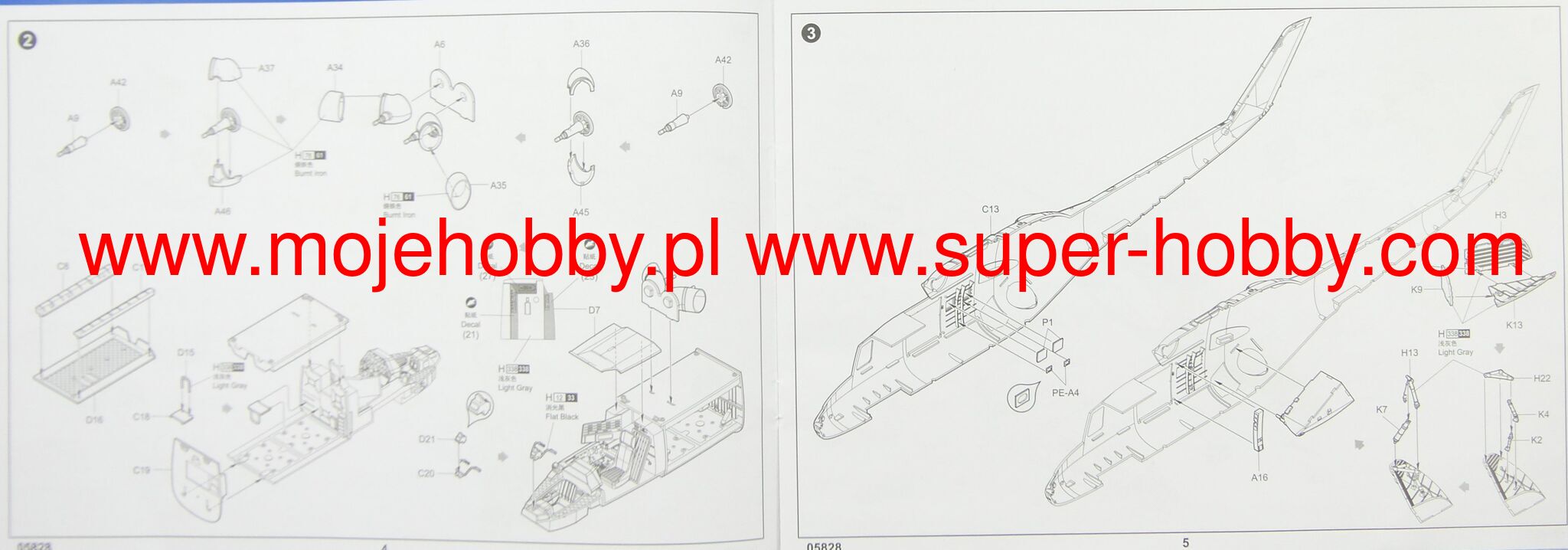 Mil Mi-24 A Hind-B Trumpeter 05828