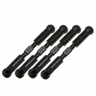 アルミリヤアッパーアームセット 京商FAZER Mk2用 レッド [KYFZ-005RD