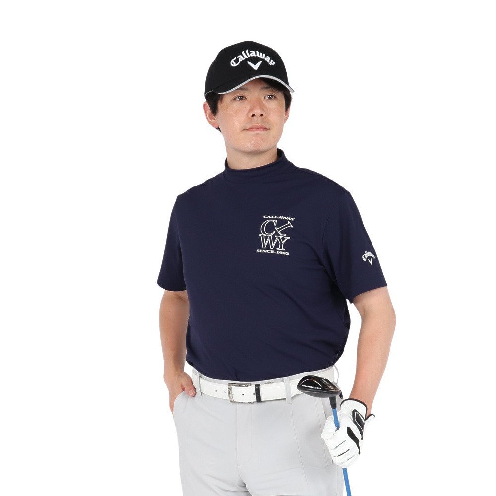 キャロウェイ（CALLAWAY）（メンズ）ゴルフウェア 吸汗速乾 半袖