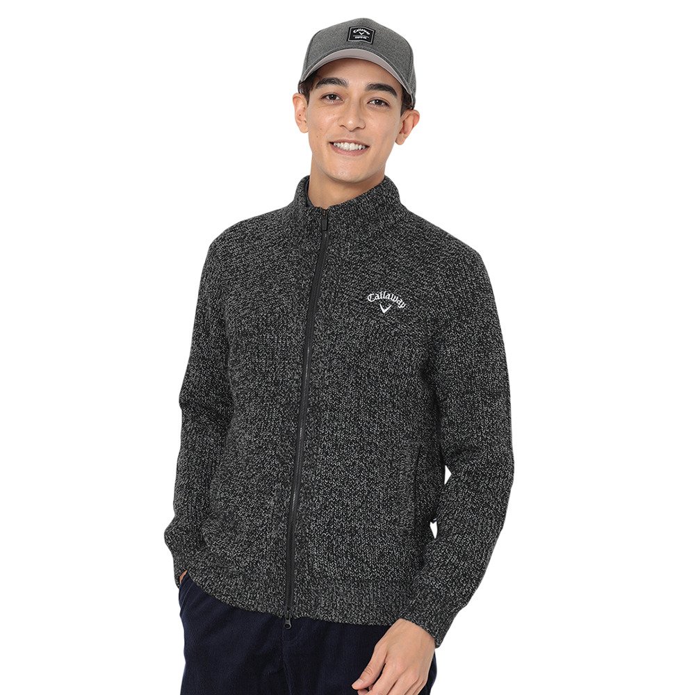 キャロウェイ（CALLAWAY）（メンズ）ゴルフウェア 裏地付きフルジップ
