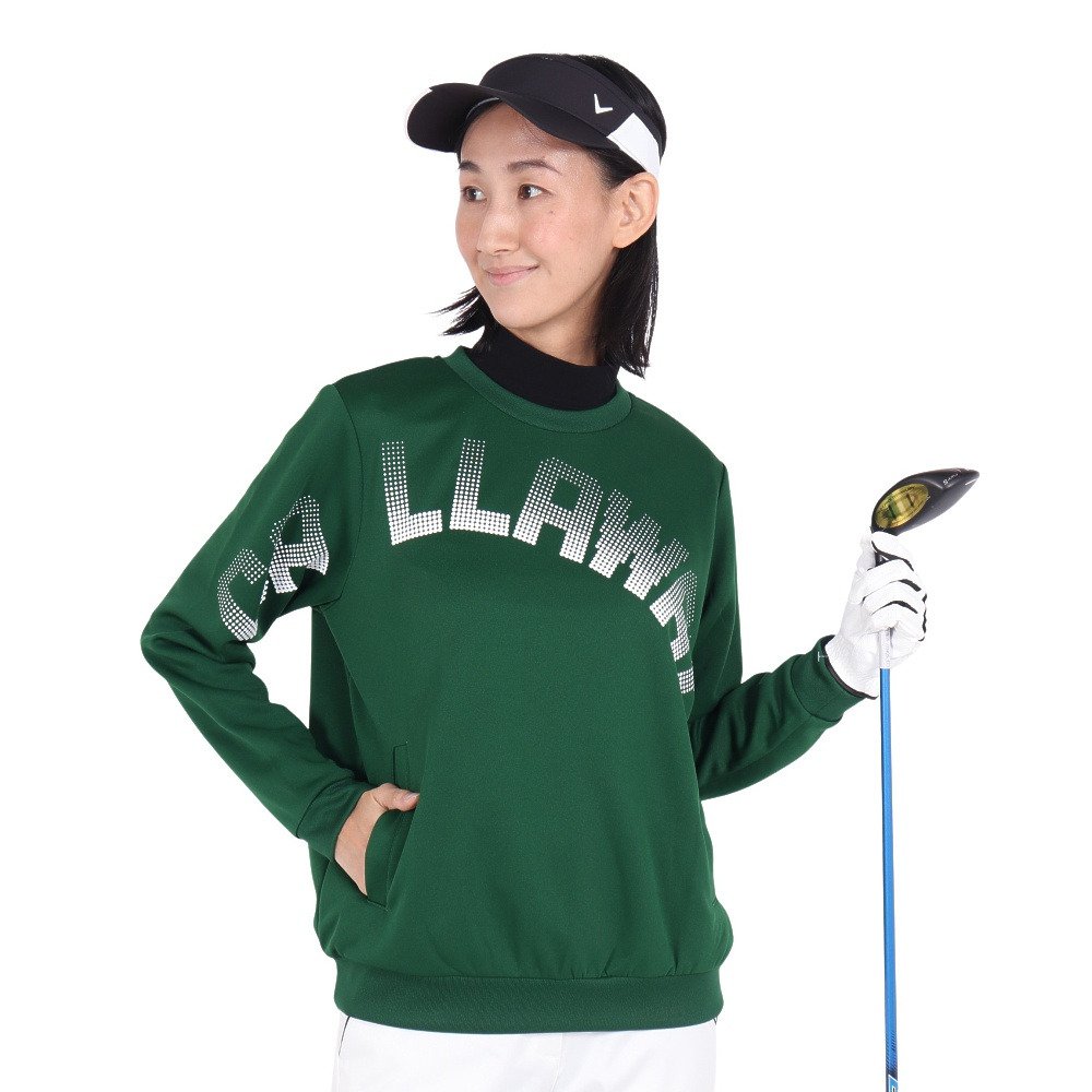 キャロウェイ（CALLAWAY）（レディース）ゴルフウェア 長袖 プル