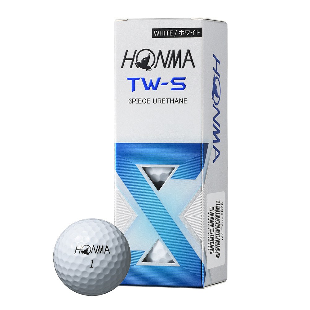 本間ゴルフ（HONMA）（メンズ）ゴルフボール TW-S 2024 BTQ2403 WH