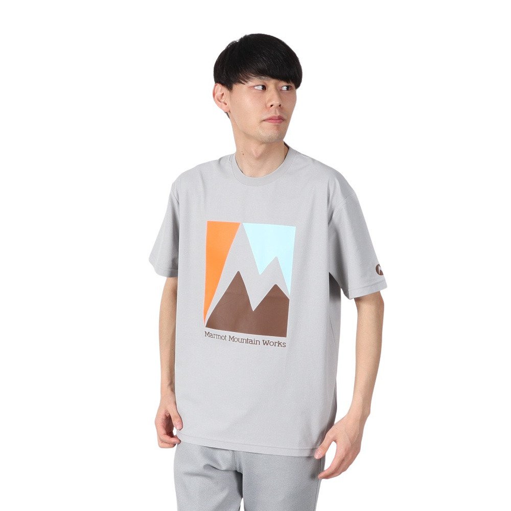 マーモット（Marmot）（メンズ）半袖Tシャツ クラック Tシャツ