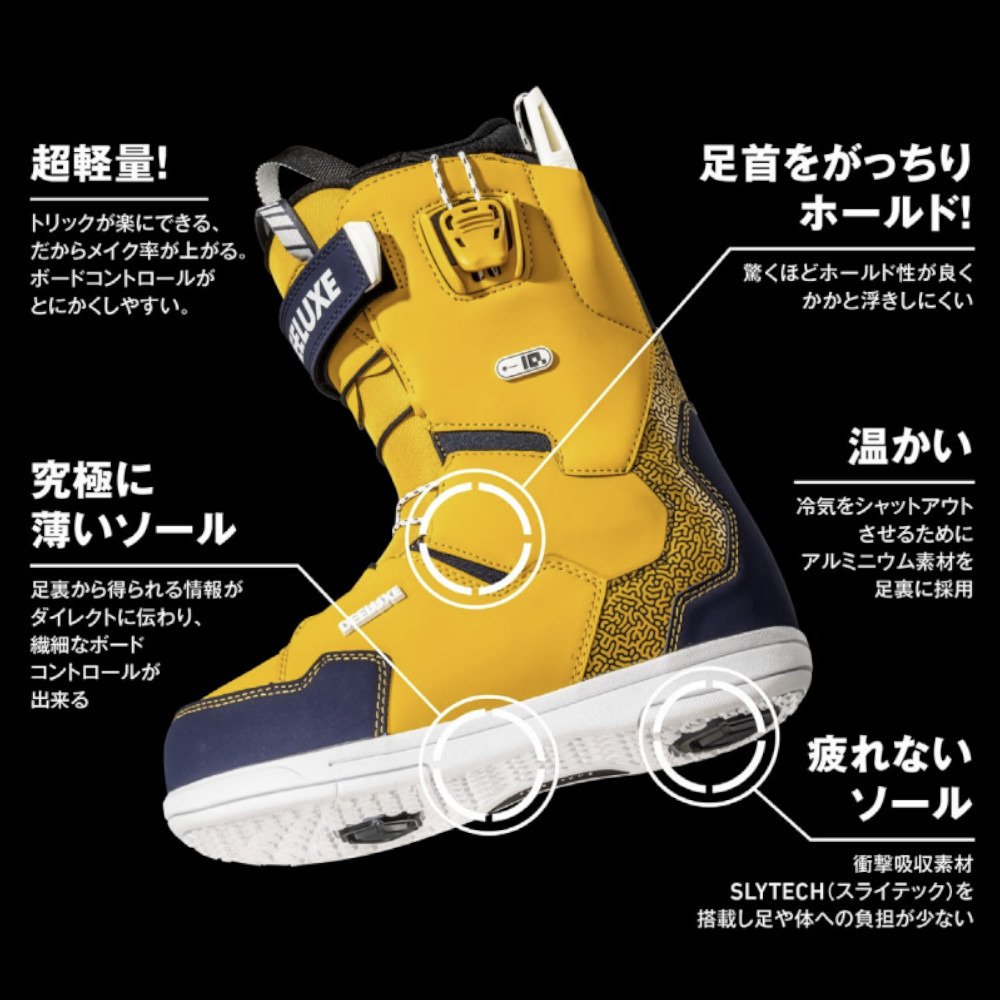 ディーラックス（DEELUXE）（レディース）スノーボードブーツ 23-24