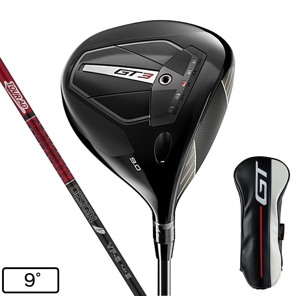 タイトリスト（TITLEIST）（メンズ）GT3 ドライバー(1W、ロフト9度