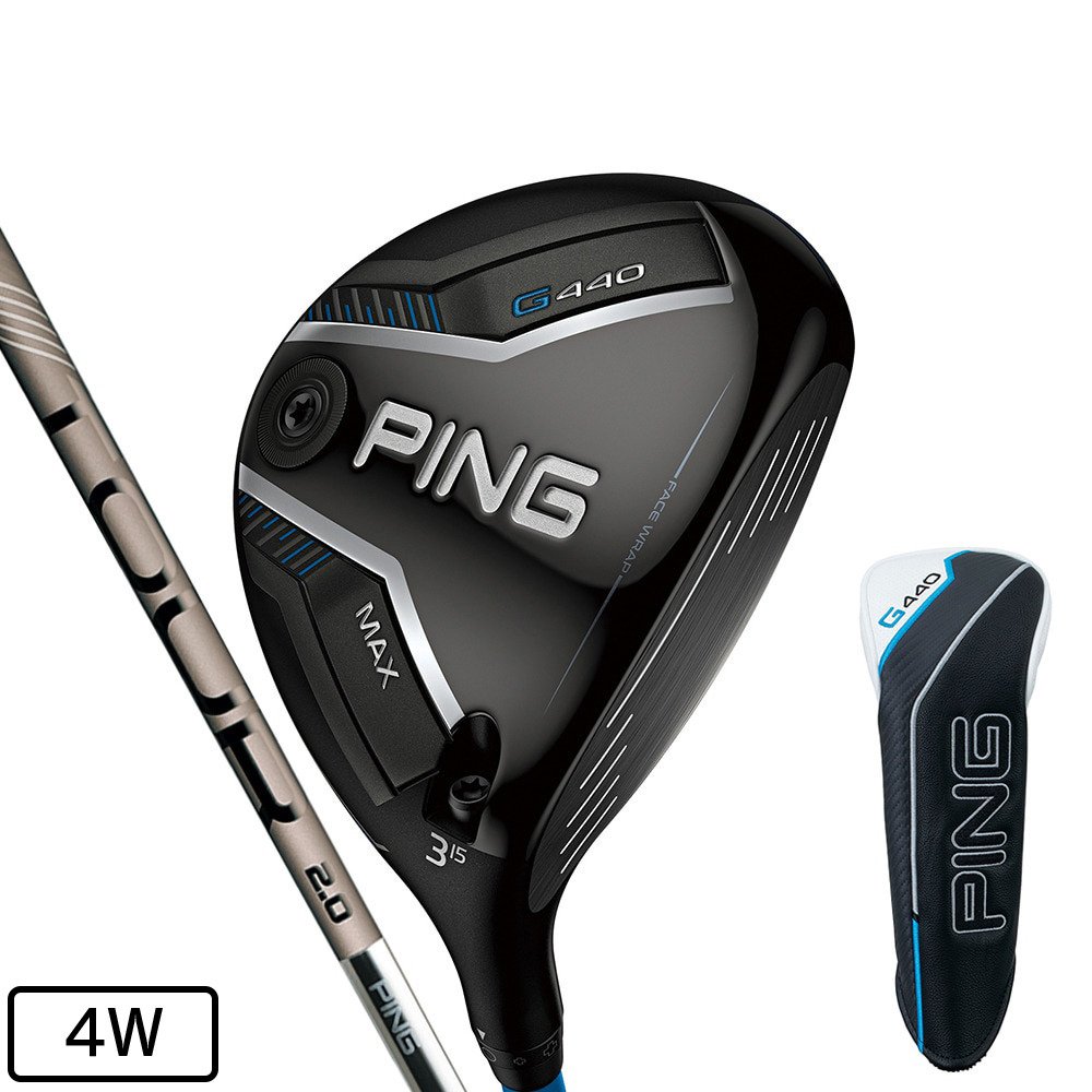 ピン（PING）（メンズ）G440 MAX フェアウェイウッド(4W ロフト17度