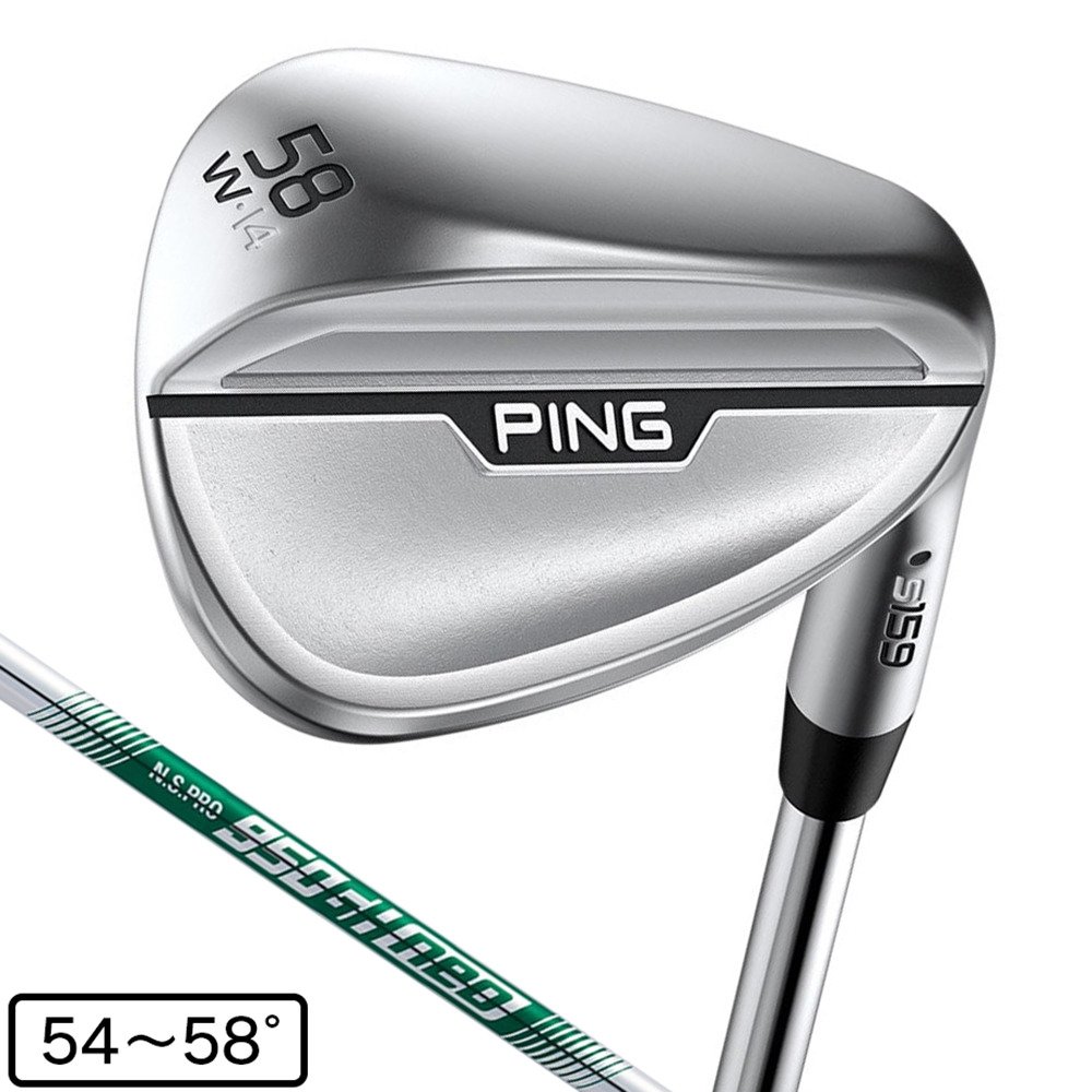 ピン（PING）（メンズ）s159 ウェッジ(54W、ロフト54度)N.S.PRO 950GH