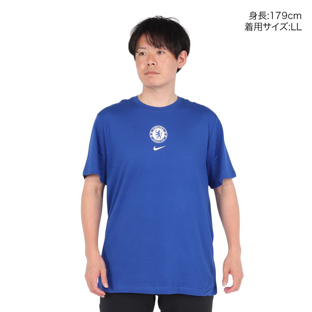 ナイキ（NIKE）（メンズ）チェルシーFC クレスト 半袖 Tシャツ HQ8395-495