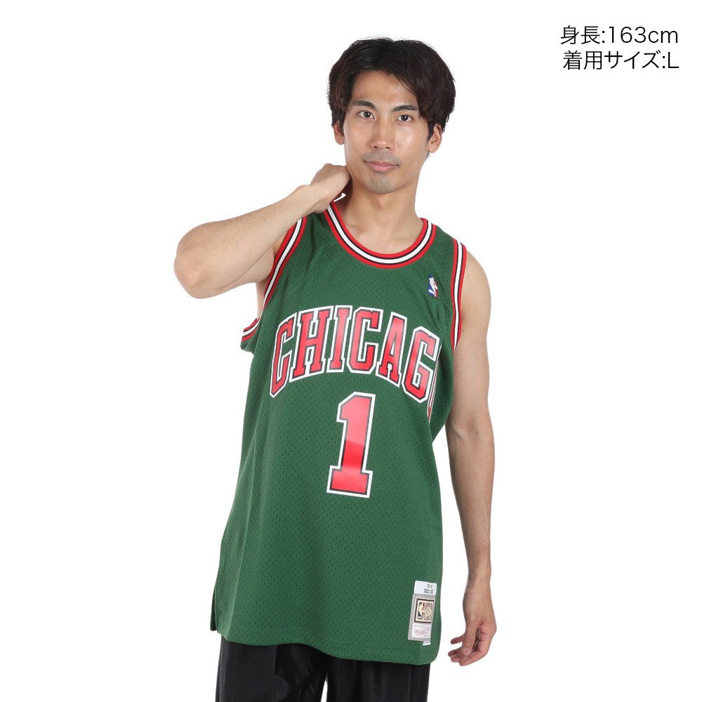 ミッチェルアンドネス（Mitchell&Ness）（メンズ）デリック・ローズ