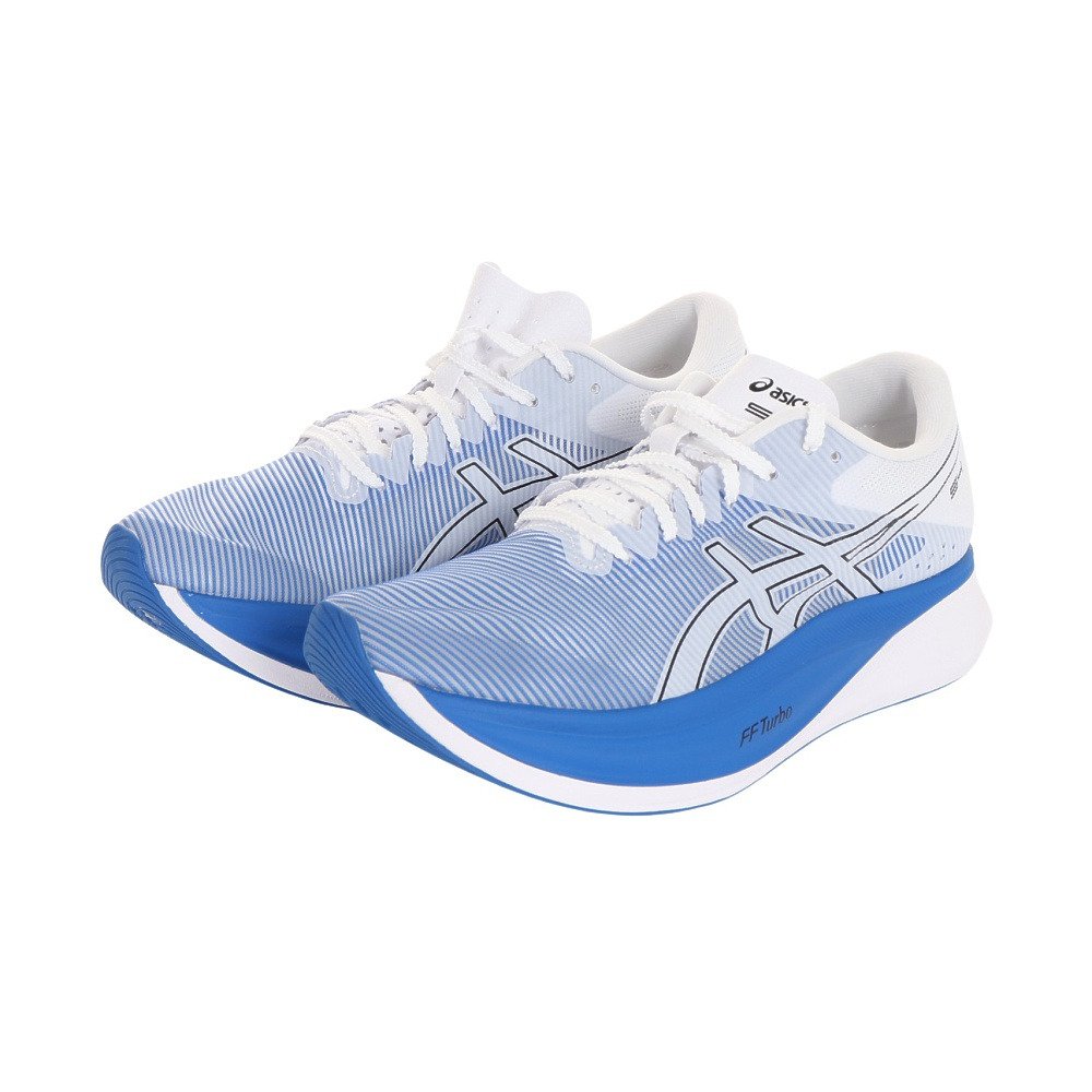 アシックス（ASICS）（メンズ）ランニングシューズ S4 ブルー ホワイト