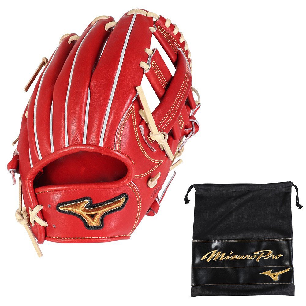 ミズノ（MIZUNO）（メンズ、レディース）硬式用グラブ 内野手用 野球