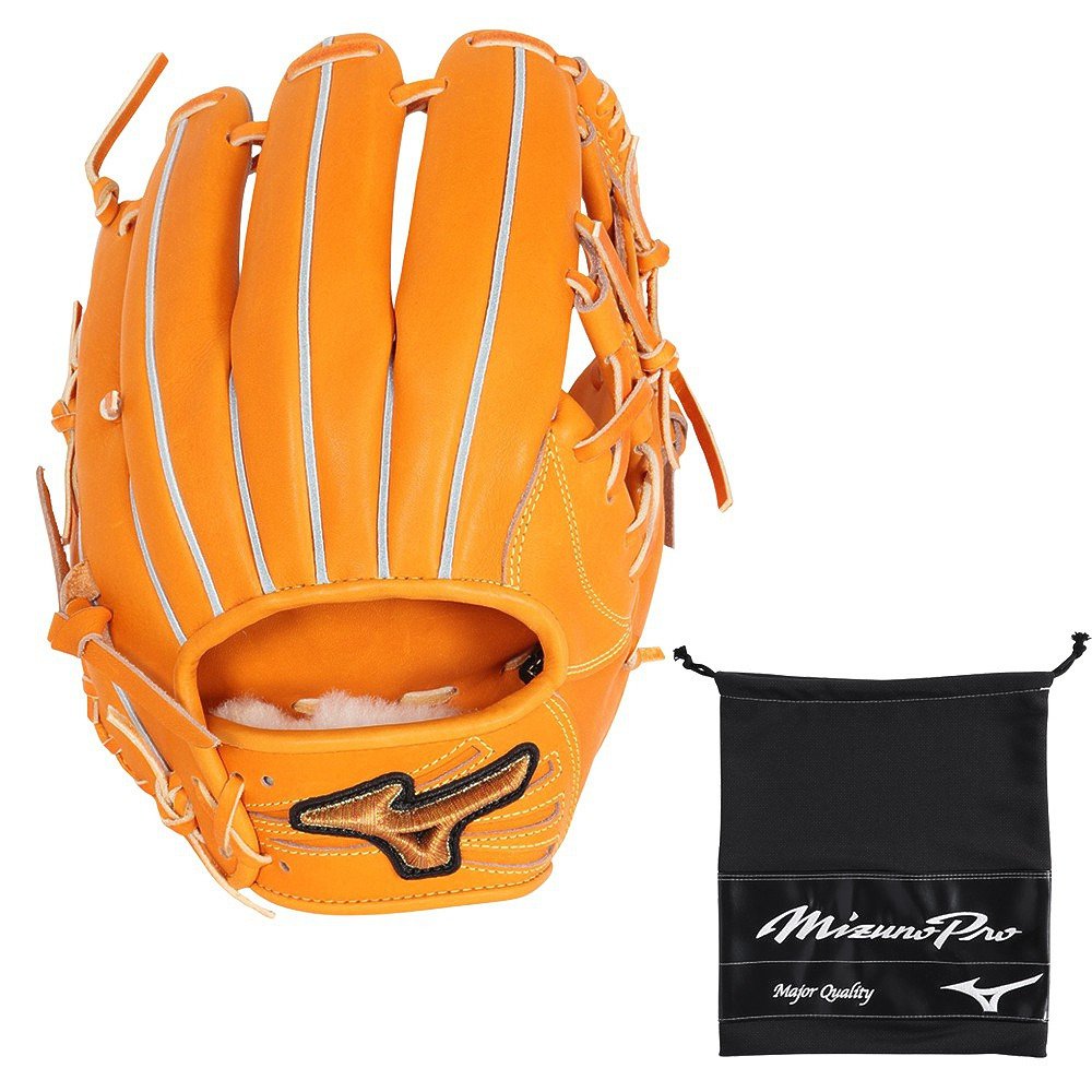ミズノ 内野手用軟式グラブ オレンジ - 【公式】 スーパースポーツゼビオ