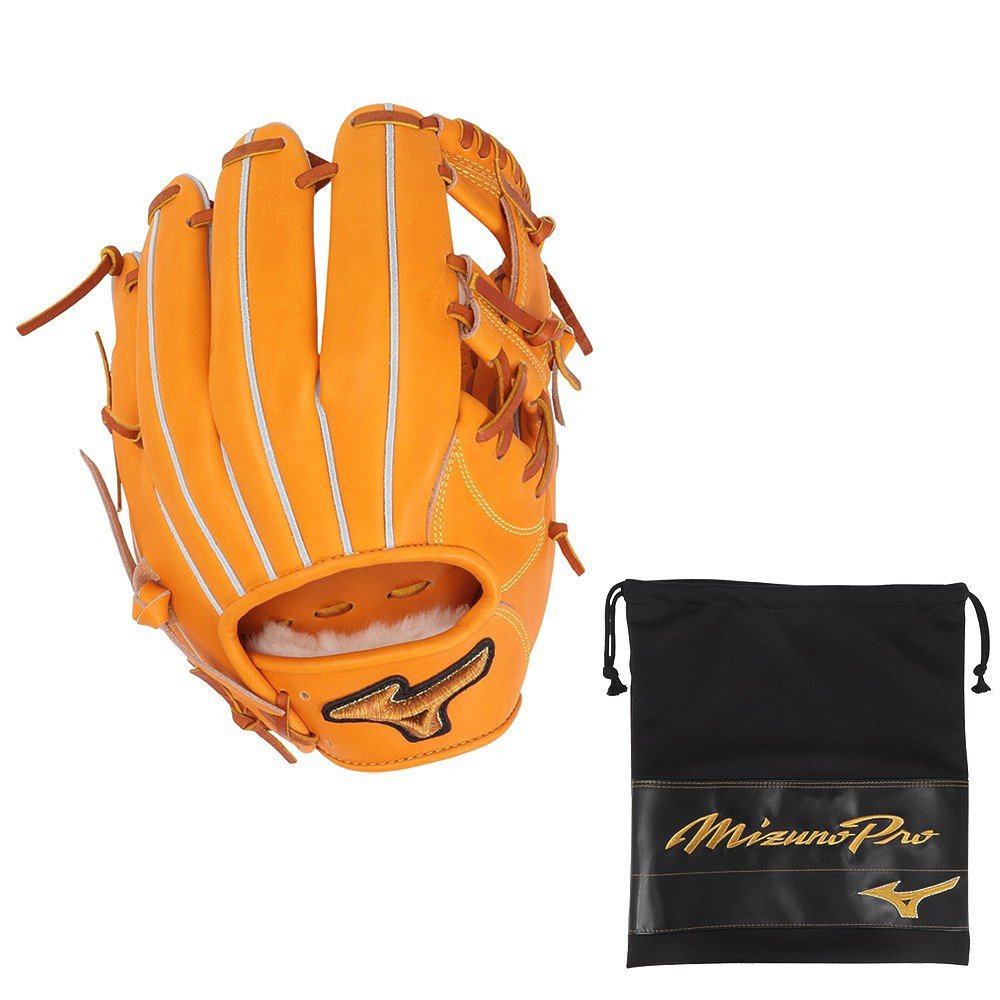 ミズノ 内野手用軟式グラブ オレンジ - 【公式】 スーパースポーツゼビオ