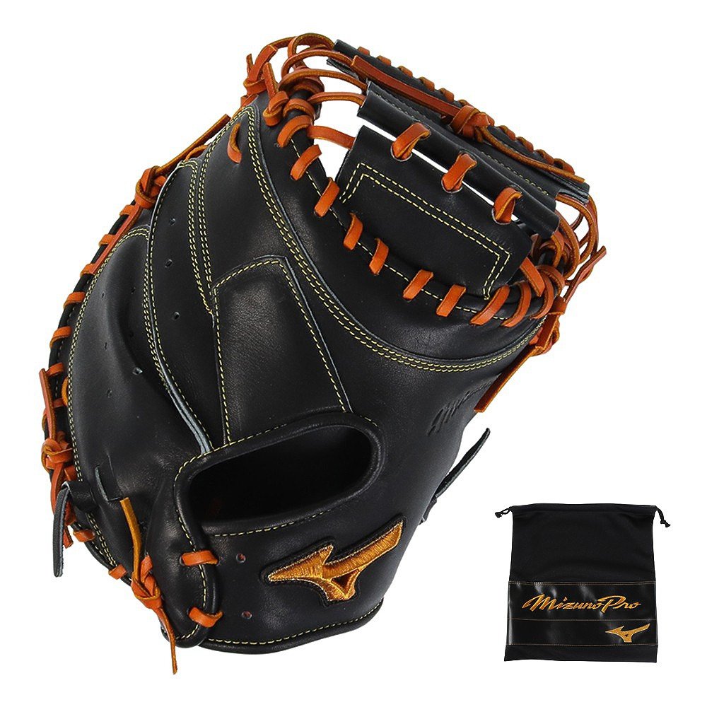 Mizuno ビューリーグ キャッチャーミット 黒 Mizuno Buw League