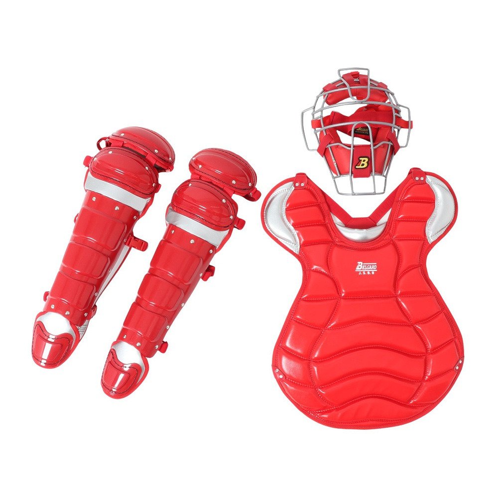 ベルガード（BELGARD）（メンズ）野球 軟式用 キャッチャー 防具 3点