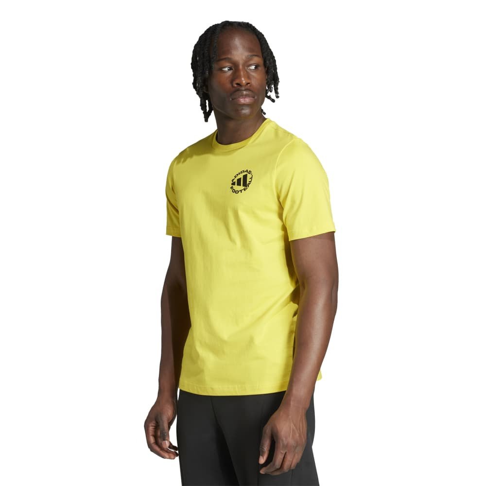 アディダス（adidas）（メンズ）フットボール ステッカー Tシャツ