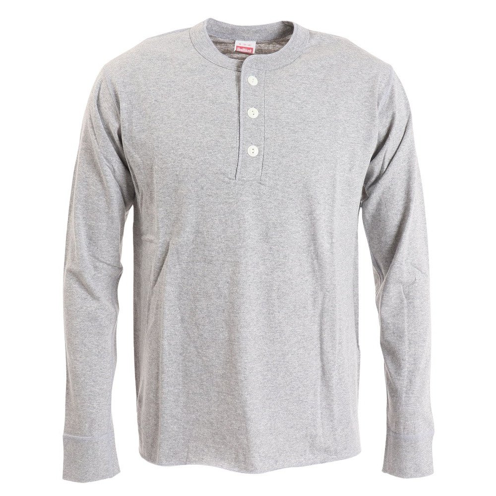 ヘルスニット（Healthknit）（メンズ）長袖Tシャツ メンズ 天竺