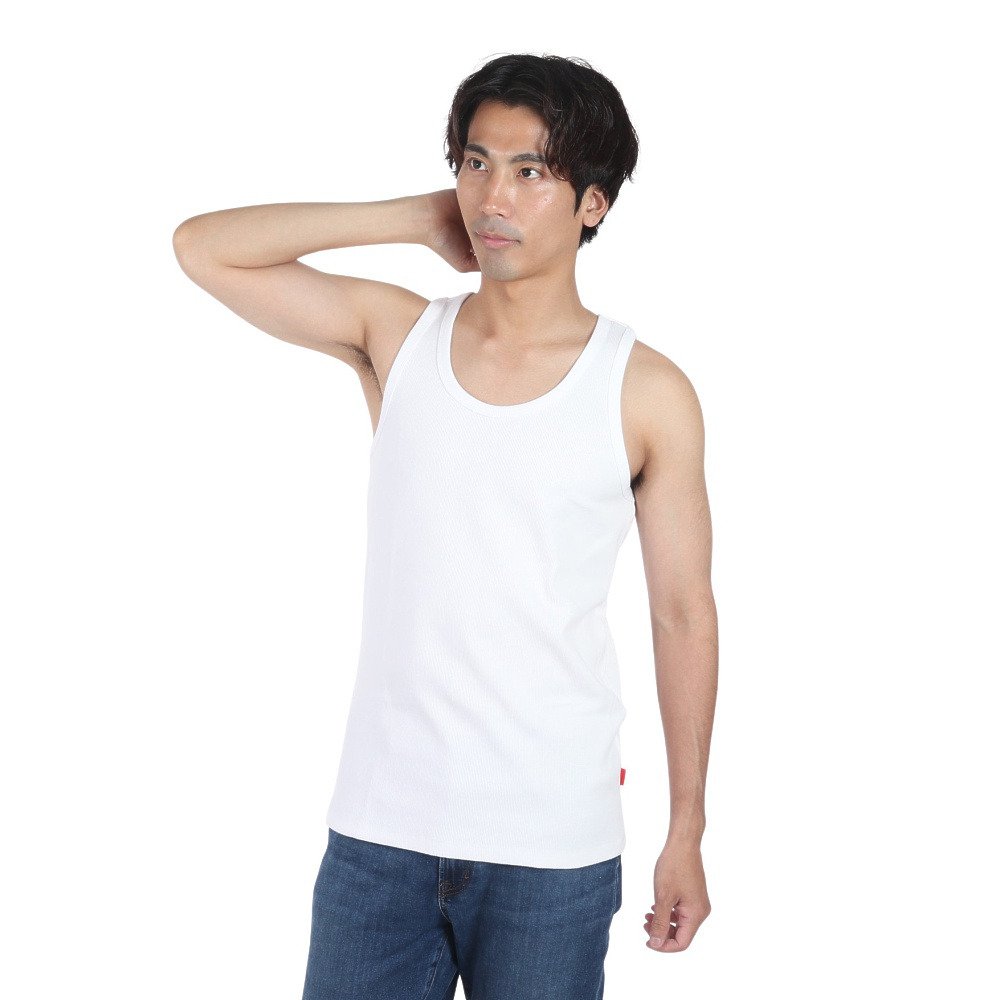 ヘルスニット（Healthknit）（メンズ）ヘビーウェイトリブ タンク