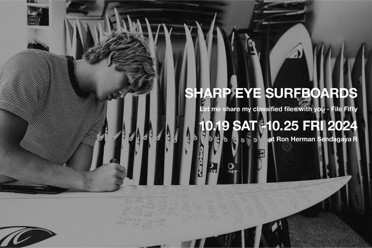 五十嵐カノアも来場！『SHARP EYE SURFBOARDS Close Up Event』ロン