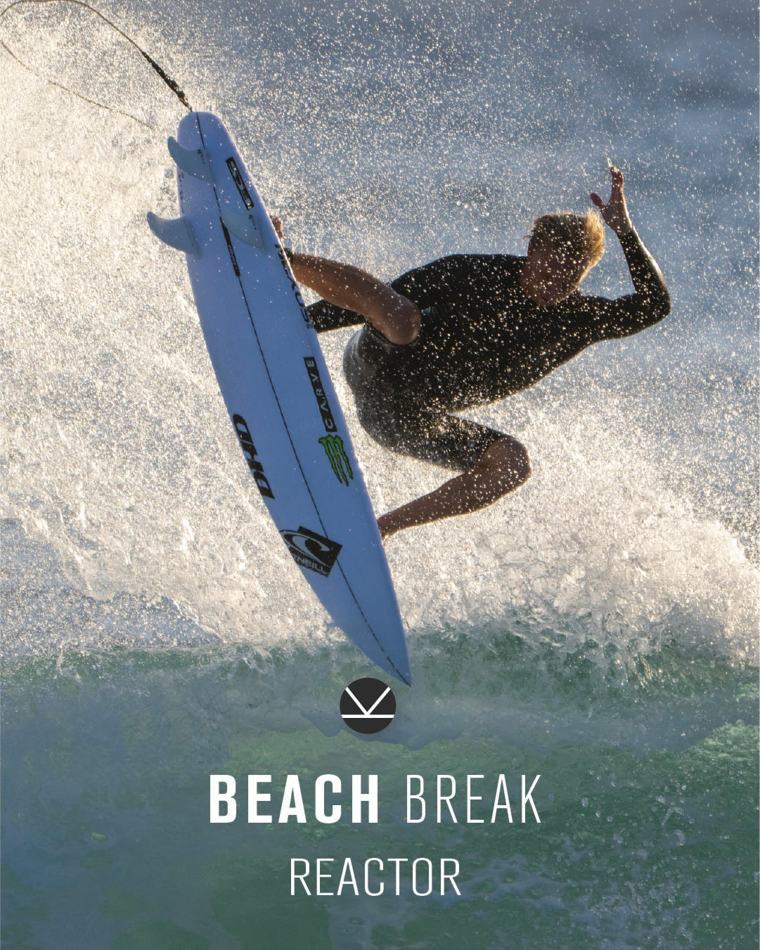 FCS II Reactor White Edition Tri Fin Set - FCS JAPAN