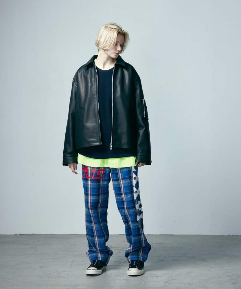 SURPRISE(サプライズ) / ×blackmeans LEATHER JACKET BLACK