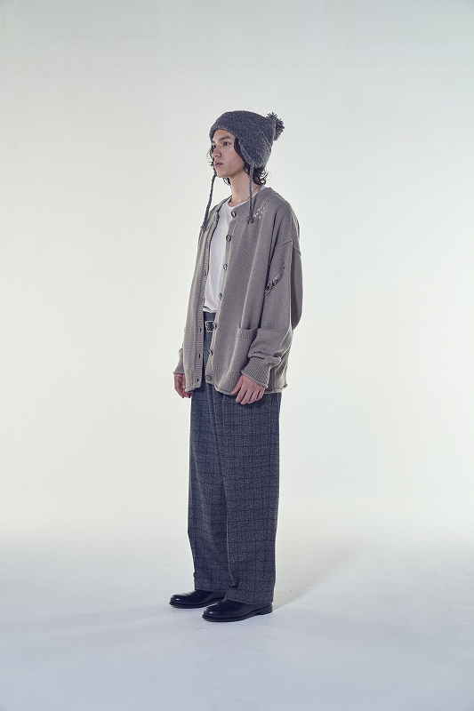 SURPRISE(サプライズ) / xCA4LA EAR FLAP KNIT CAP *チャコールグレー*