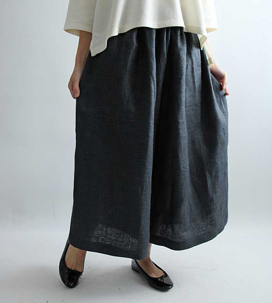 実物大型紙【No.420】ワイドキュロットパンツ(SML・2L) [M便 1/3]の