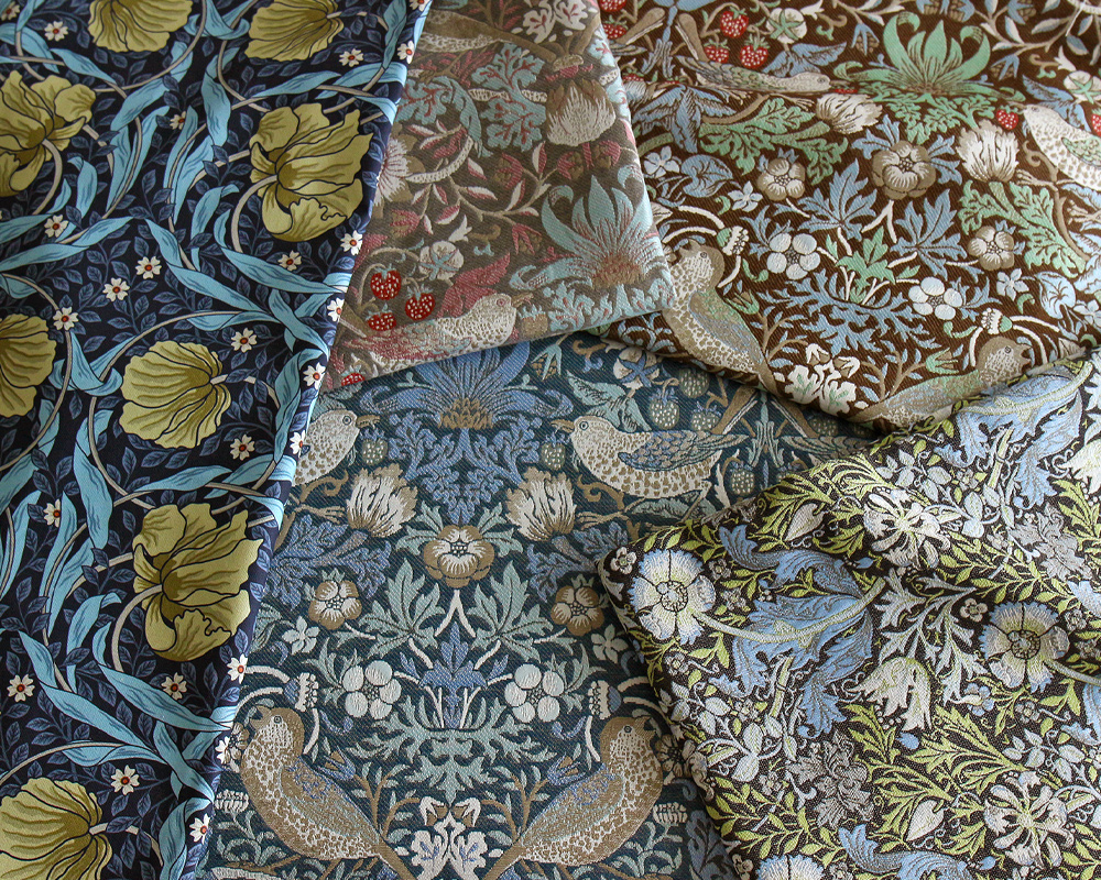 Import] 【William Morris】コットンオックス・STRAWBERRY THIEF [M便