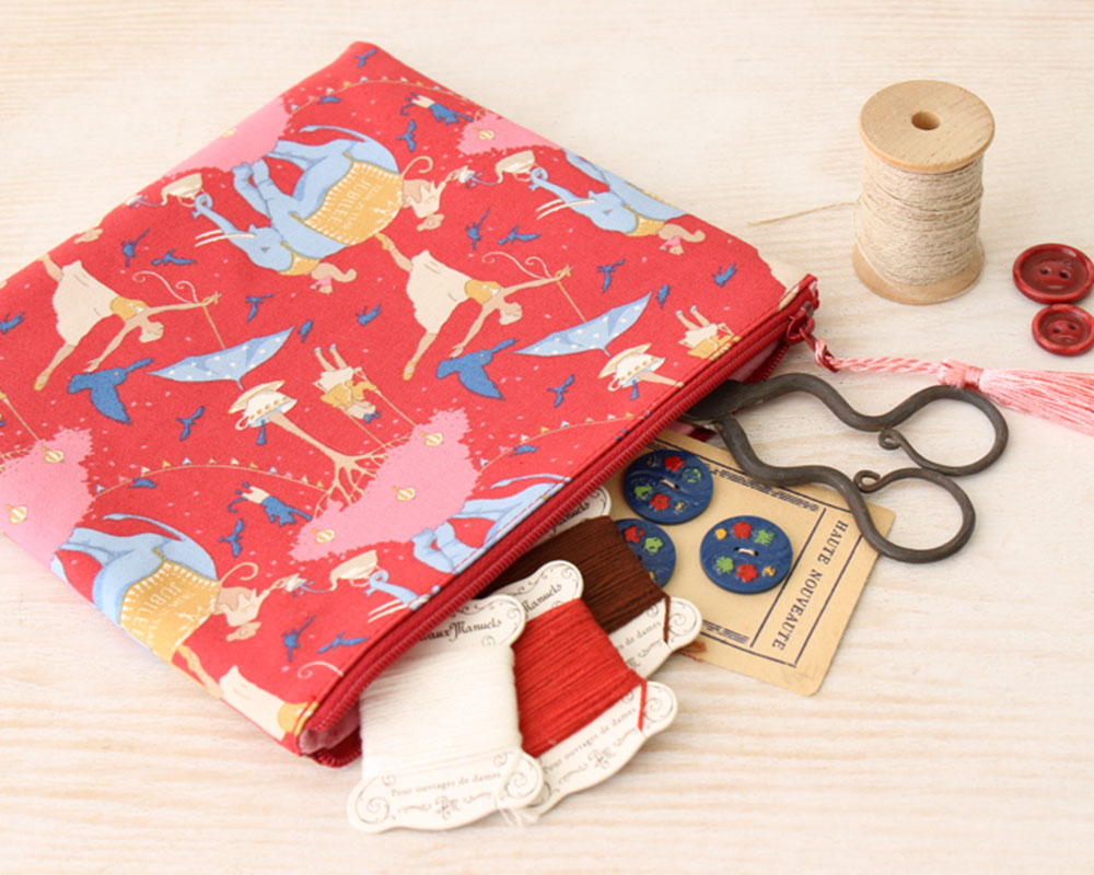 ☆Tildaで作る「スクエアポーチ」キット [M便 1/4]の通販 | SWANY