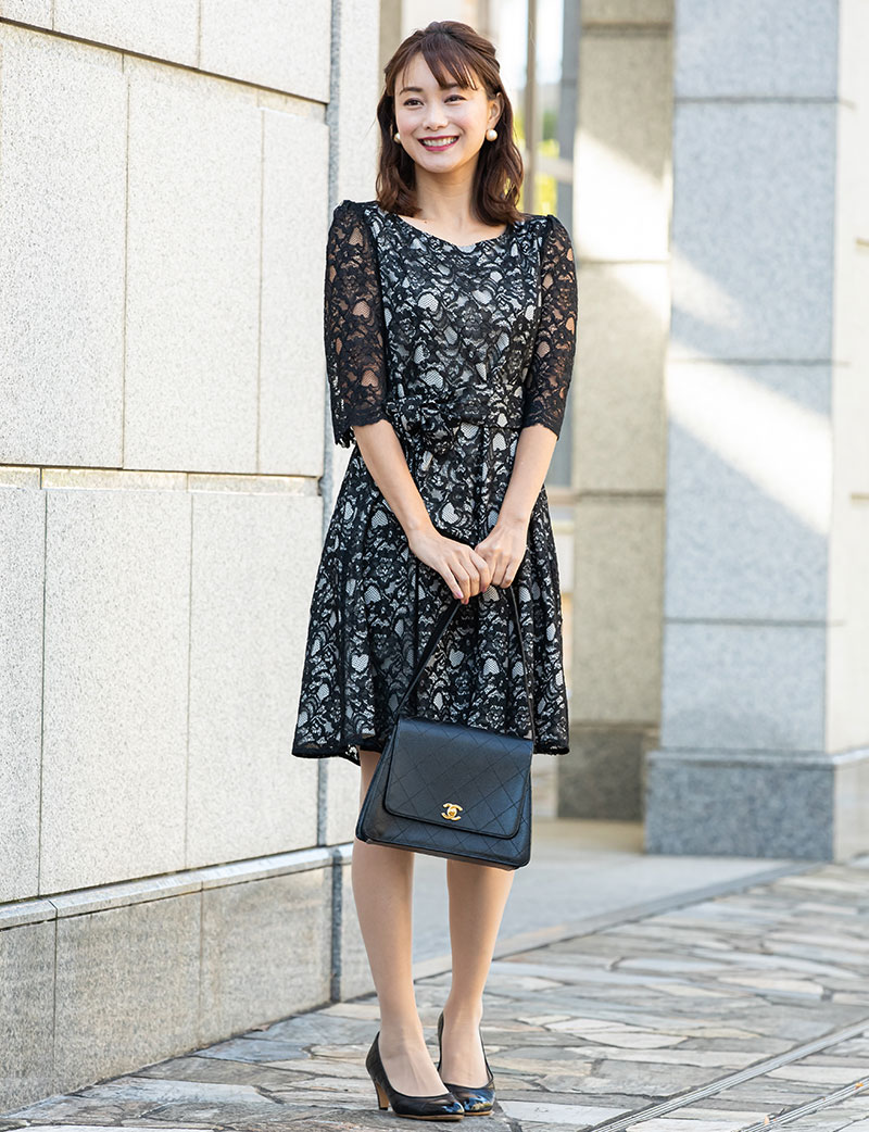 日本製 授乳服マタニティウェア 総レースドレス| マタニティウェア