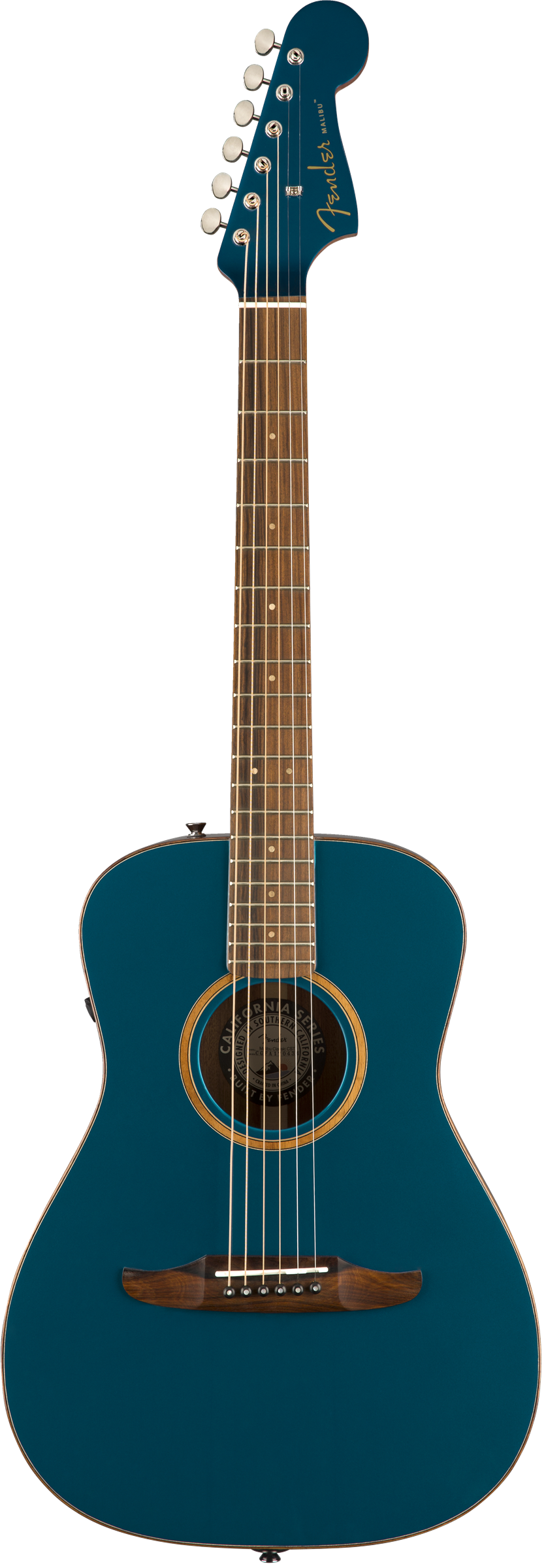 Fender Malibu Classic Cosmic Turquoise - With Bag - Swing City Music