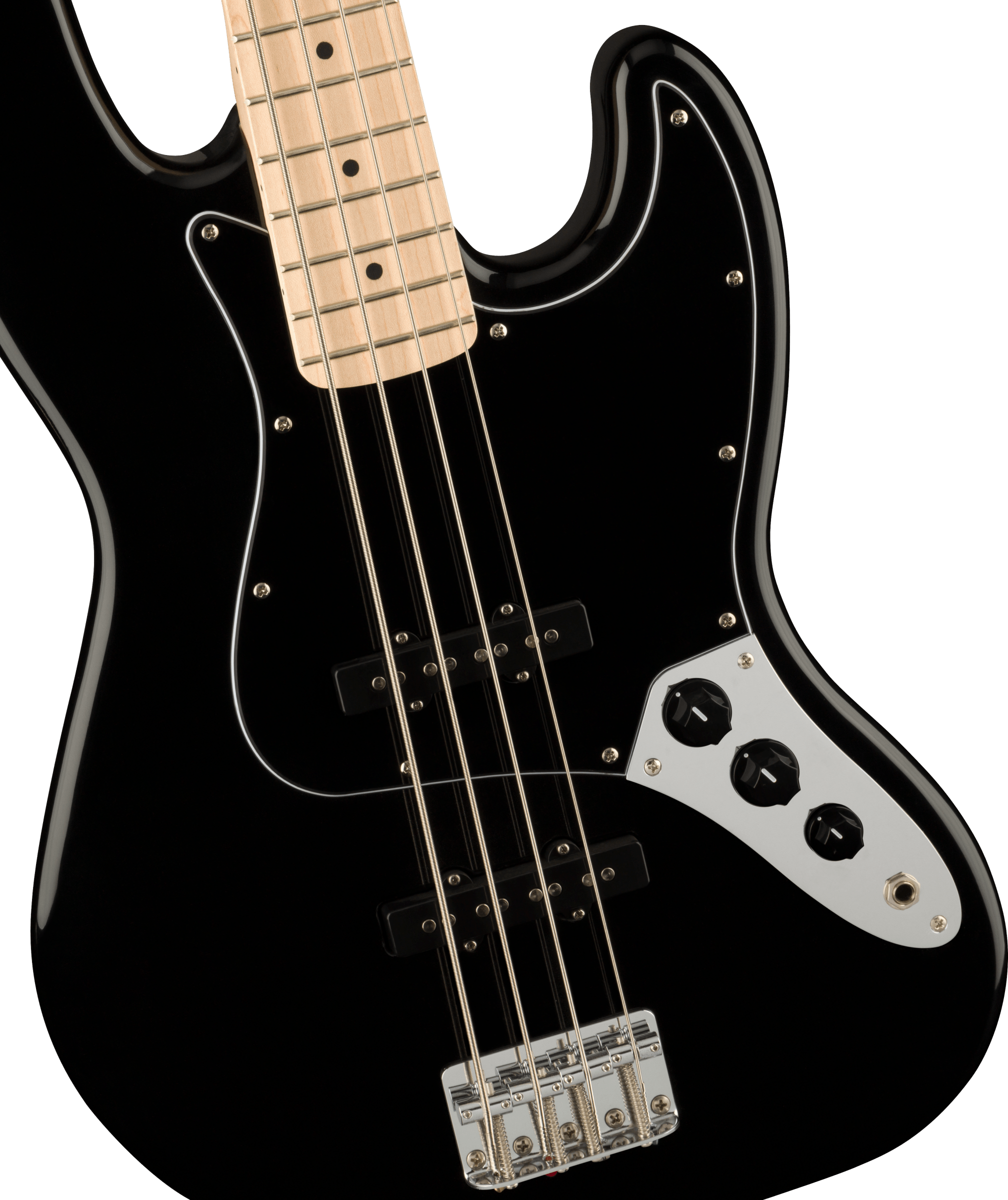 Squier AFFINITY SERIES™ JAZZ BASS® -Black - Swing City Music