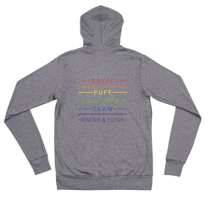 PRIDE Lightning and House Pride Unisex zip hoodie sweatshirt