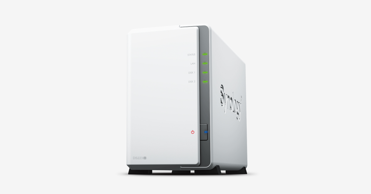 Synology NAS DS223j【HDD抜き取り済み】 DiskStation DS223j