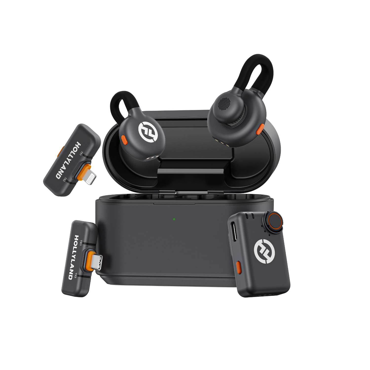 Hollyland LARK M2S Wireless Lavalier Microphone Ultimate Combo