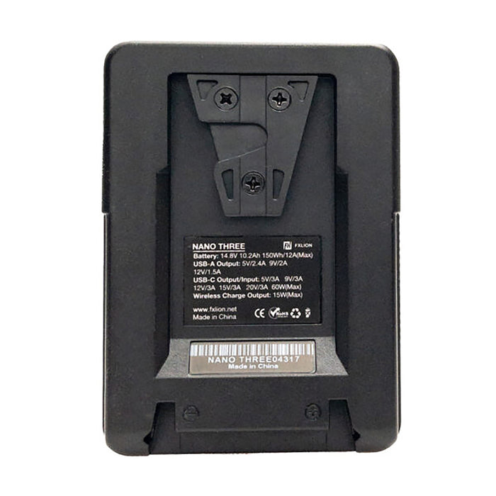 FXLION NANO THREE Wireless NANO Vマウントバッテリー14.8V 150Wh