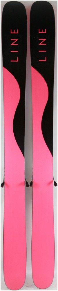2018 Line Pandora 110 162cm Used Demo Skis w Bindings - Powder7