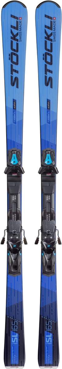 2026 Stockli Laser SL 165cm Skis w Bindings - Powder7