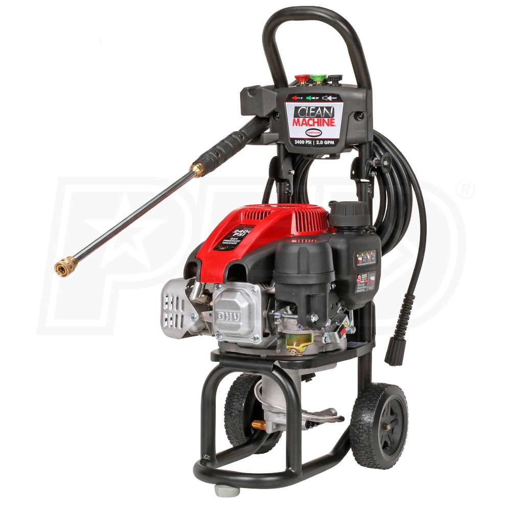 Simpson Clean Machine CM60912 2400 PSI (Gas - Cold Water) Pressure