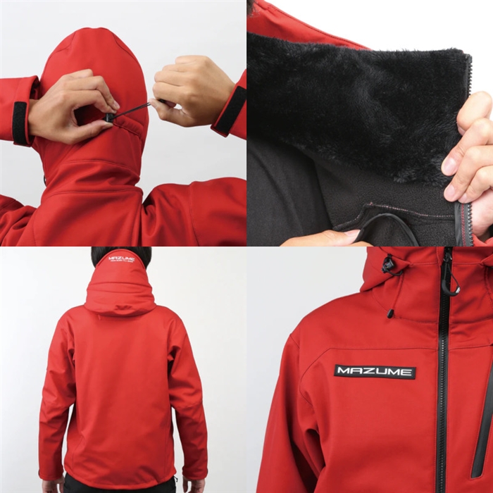 マズメ マズメ ウインドカットジャケット M ブラック MZFW-797 - 釣具