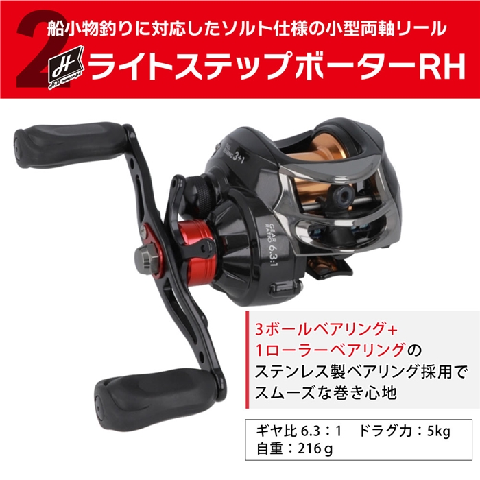 釣得セット タイラバセット 竿・リール・ラインセット #チョートク