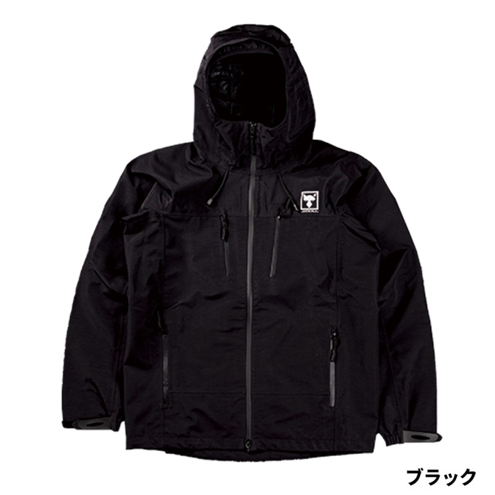ジャッカル ハードシェルジャケット M ブラック - 釣具のポイント
