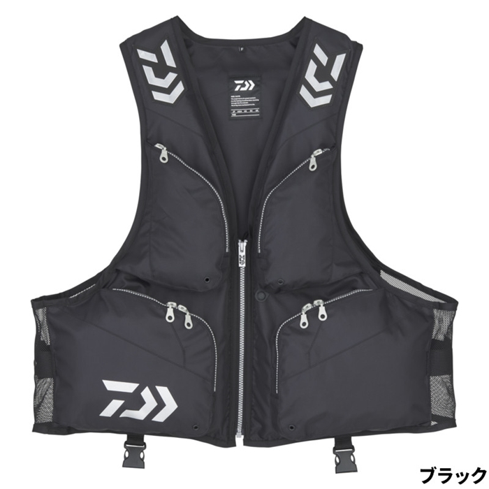 ダイワ DF-6324 ライトフローティングベスト フリー ブラック - 釣具の
