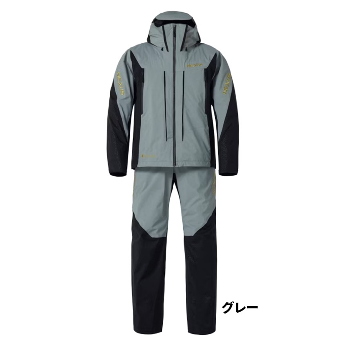 シマノ ネクサス ゴアテックス テクノレイヤードスーツ M グレー RT