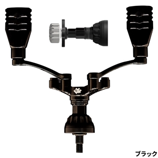 34 ZEROGRA MULTI ダブルハンドル&バランサー シマノ ブラック - 釣具